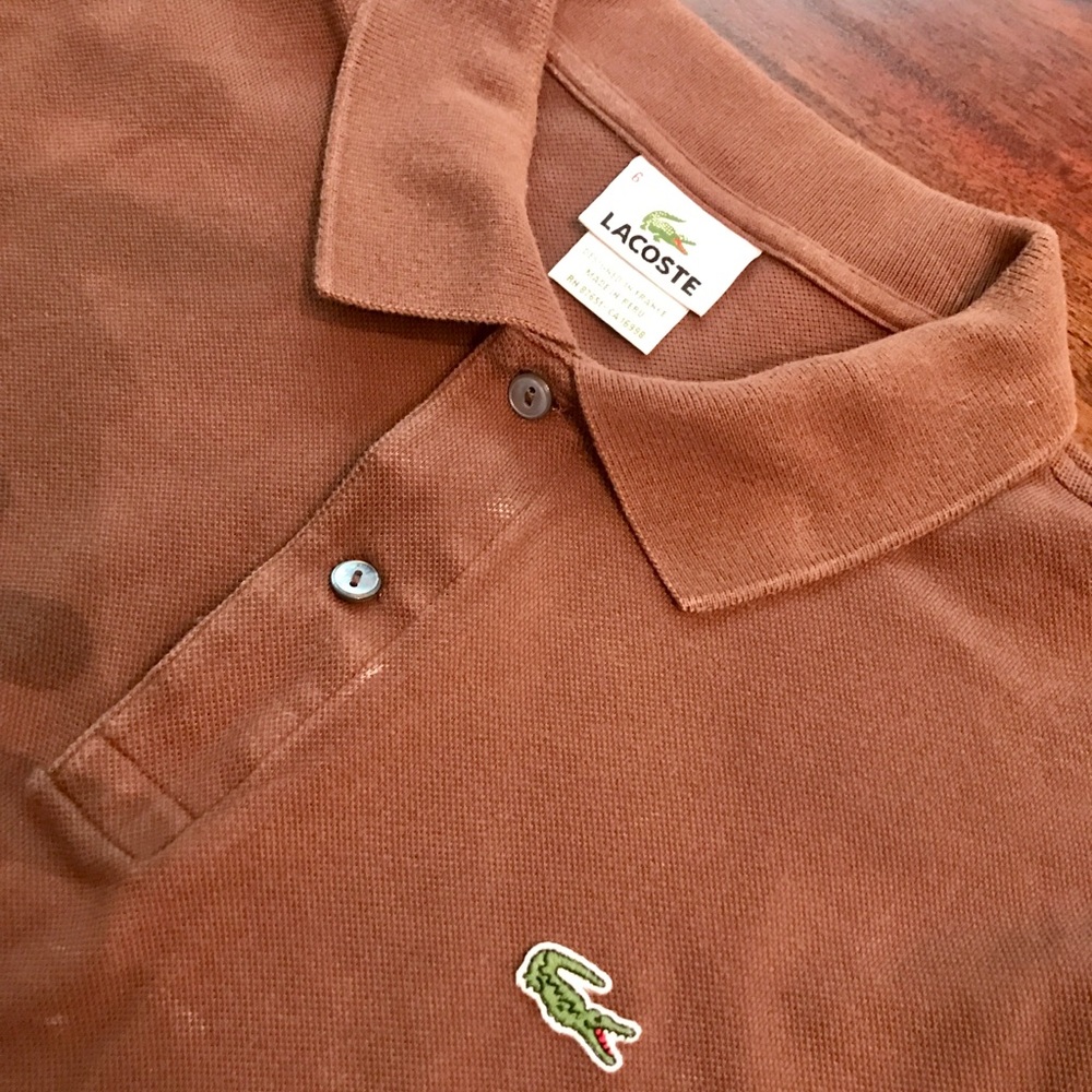 Men’s Lacoste Pique Polo - sz 6/xl